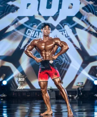 Profile photo of bodybuilder Kim Min-woong