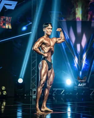 Profile photo of bodybuilder Choi Gwang-min
