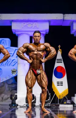 Profile photo of bodybuilder Lim Ye-chan