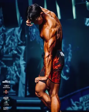 Profile photo of bodybuilder Cho Jung-min