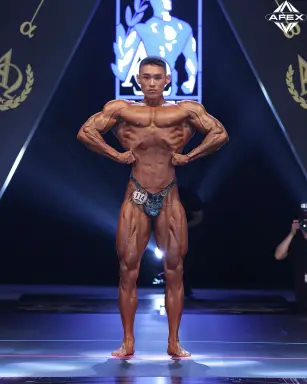 Profile photo of bodybuilder Shin Da-wit