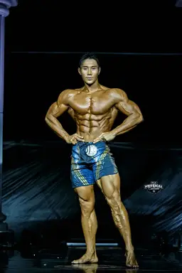 Profile photo of bodybuilder Cho Jae-jun