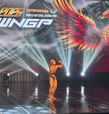 Profile photo of bodybuilder Hong Min-taek