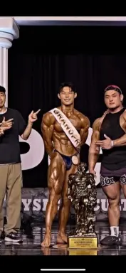 Profile photo of bodybuilder Sim Gyu-bo