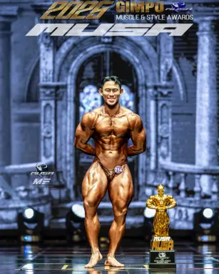 Profile photo of bodybuilder Lee Shin-yong