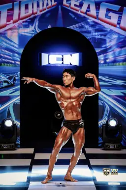 Profile photo of bodybuilder Gil Yoo-hyun