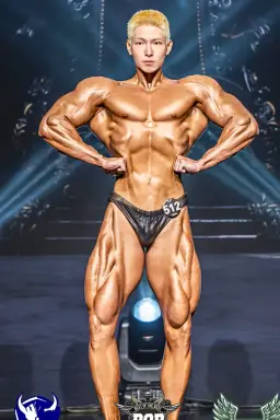 Profile photo of bodybuilder Son Jeong-bin