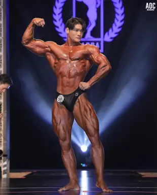 Profile photo of bodybuilder Yoo Seung-chan