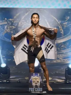 Profile photo of bodybuilder Choi Min-hyuk