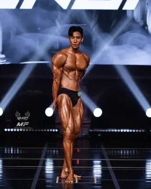 Profile photo of bodybuilder Choi Yong-woo