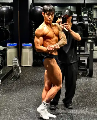 Profile photo of bodybuilder Park Ji-hoon