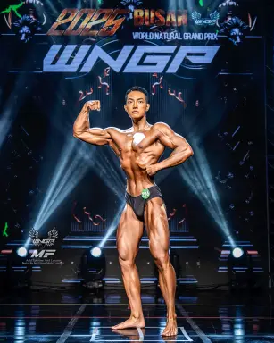 Profile photo of bodybuilder Shin Min-gyu