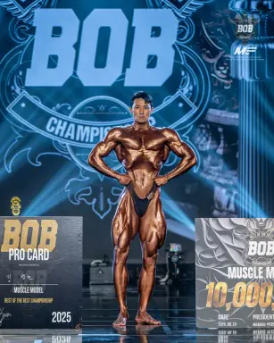 보디빌더 김성현 프로필 사진
