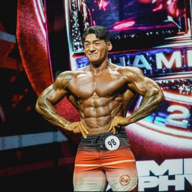 Profile photo of bodybuilder Han Jae-hyeok