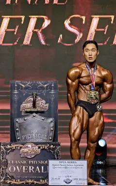 Profile photo of bodybuilder Kim Byeong-ha