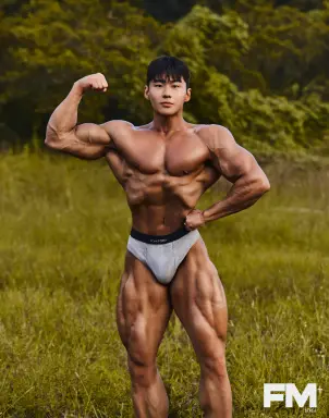 Profile photo of bodybuilder Kim Joo-hyun