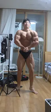 Profile photo of bodybuilder Min Ji-sung