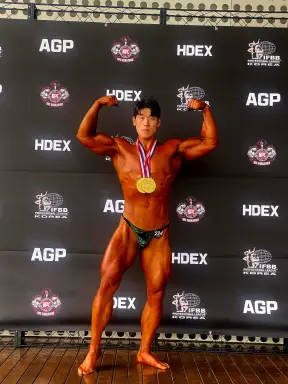 Profile photo of bodybuilder Jung Tae-woong