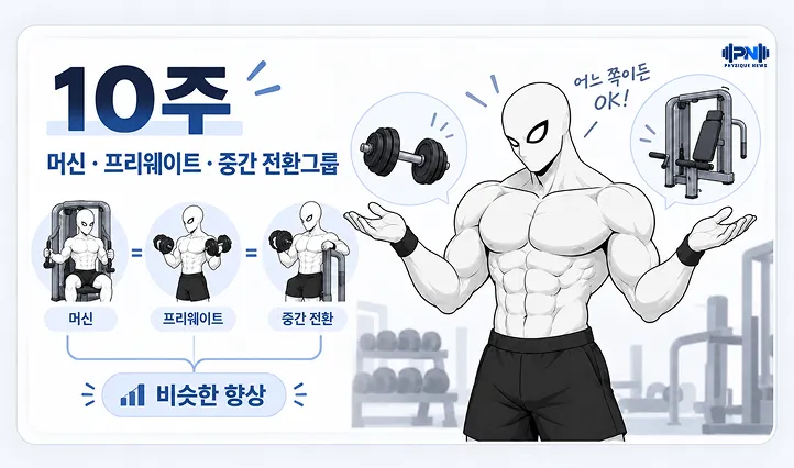 운동 초보 어느 쪽이든 OK 초보자 연구도 같은 방향입니다 비슷한 향상