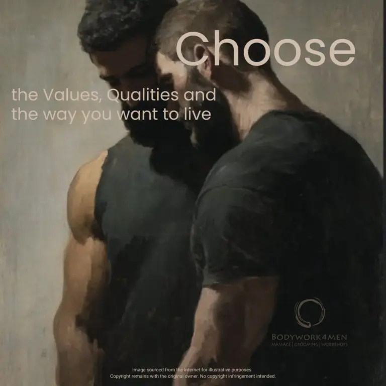 Choosing the man I am Weekend retreat