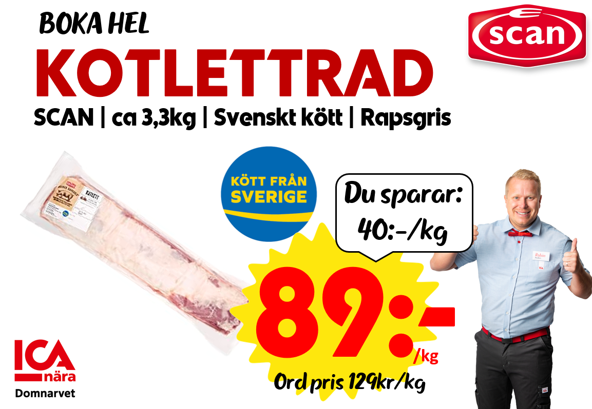Kotlettrad v.29