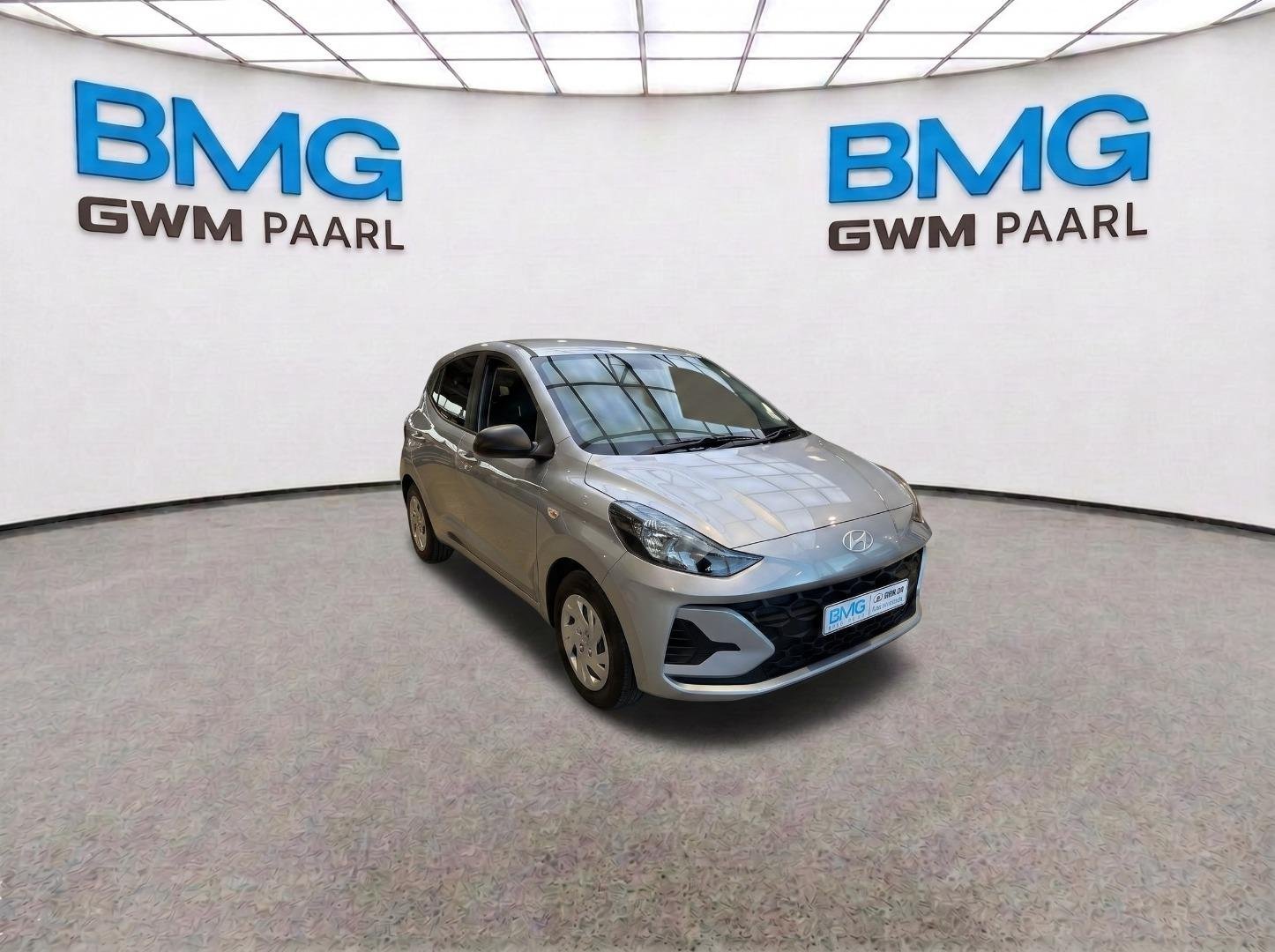 2026 Hyundai Grand i10 — Front-right three-quarter
