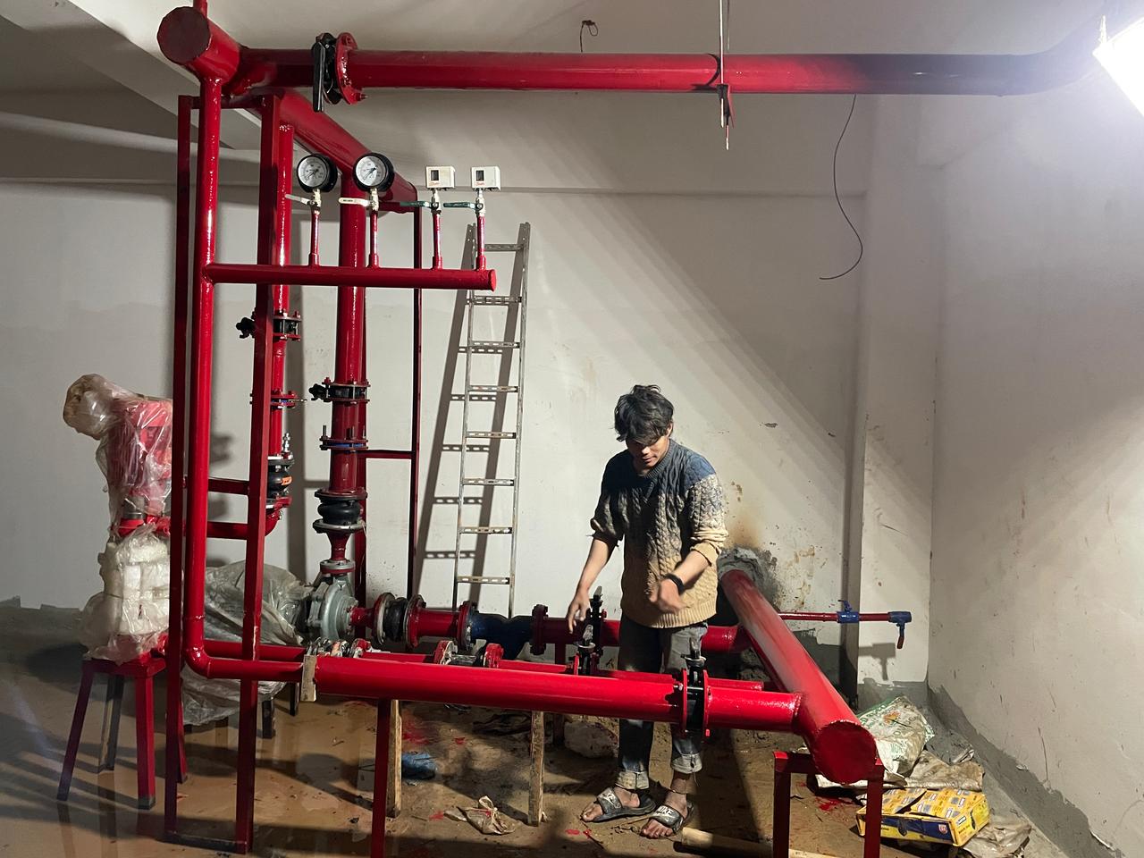 Fire Hydrant System Installation