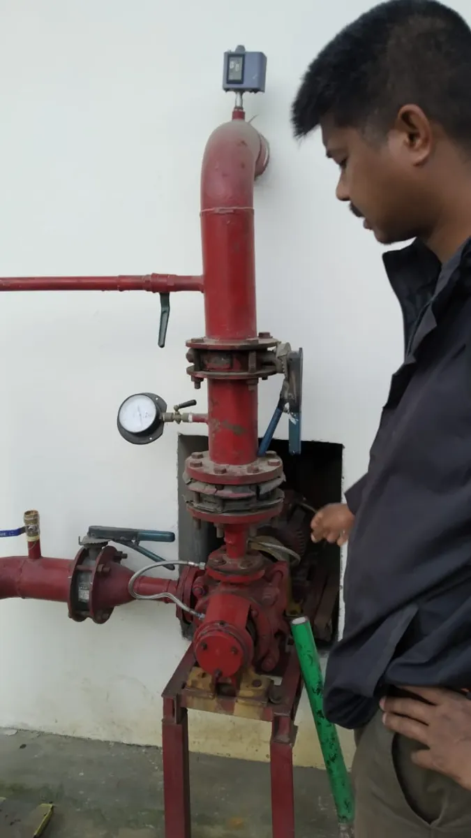 Fire Hydrant Pump Maintenance