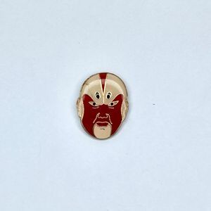 Vintage Chinese Opera Mask Pin