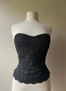 Corset Negro de encaje 