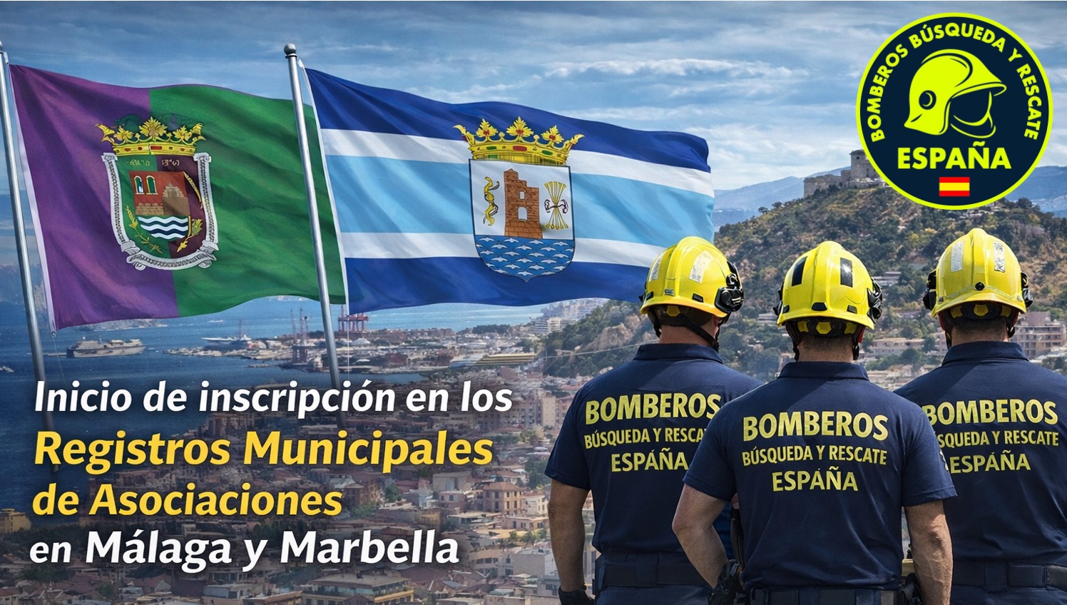 Inicio de trámites de inscripción en los Registros Municipales de Asociaciones de Málaga y Marbella