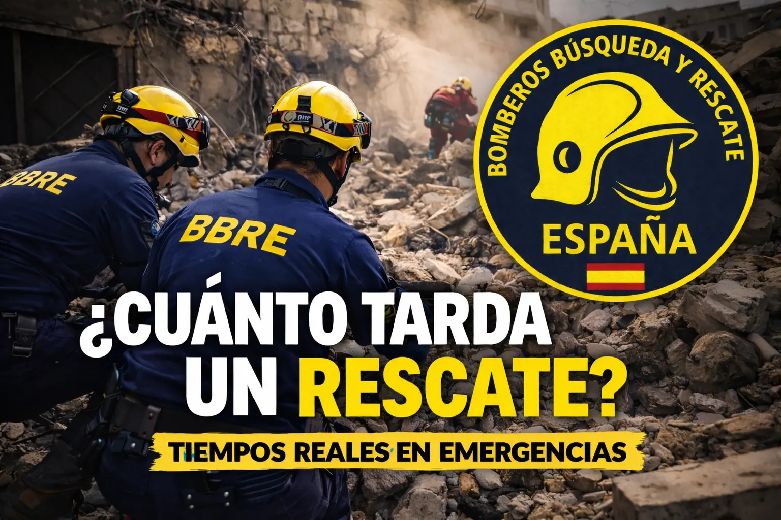 ¿Cuánto tarda un rescate? Tiempos reales en emergencias