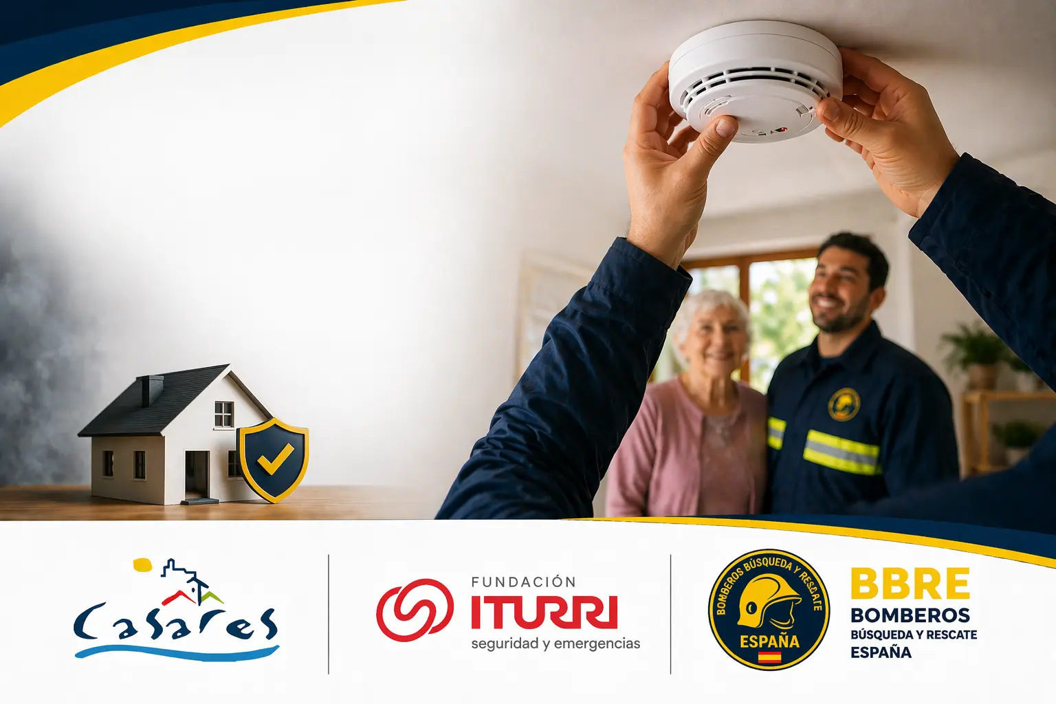 Instalación gratuita de detectores de humo en Casares: una iniciativa que salva vidas
