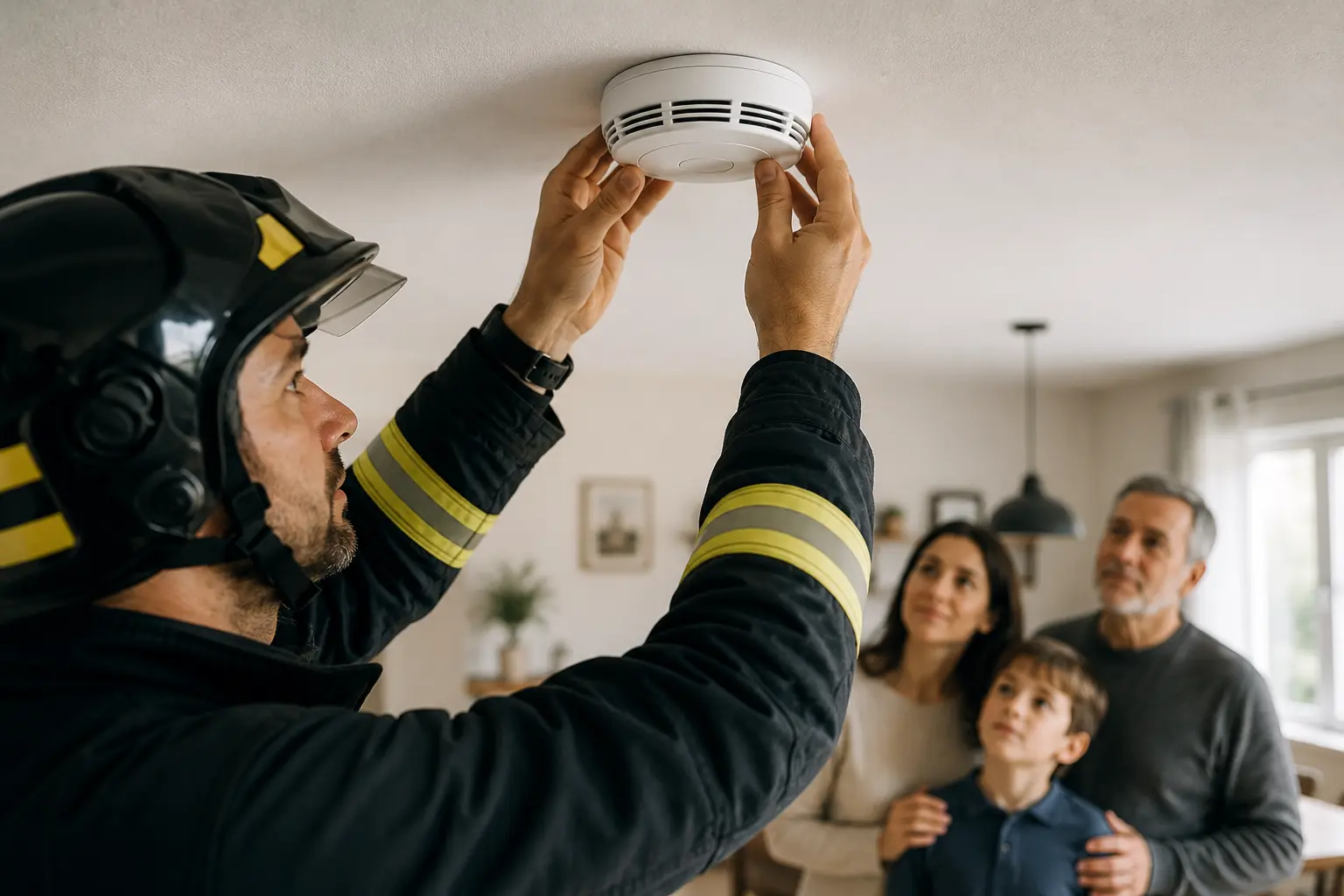 Instalar un detector de humo puede salvar tu vida (y la de tu familia)