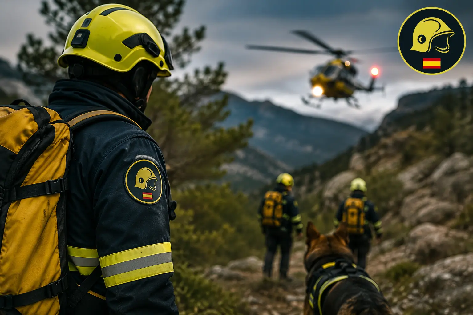 ¿Cómo encuentran los bomberos a una persona desaparecida? Así funciona una búsqueda y rescate real
