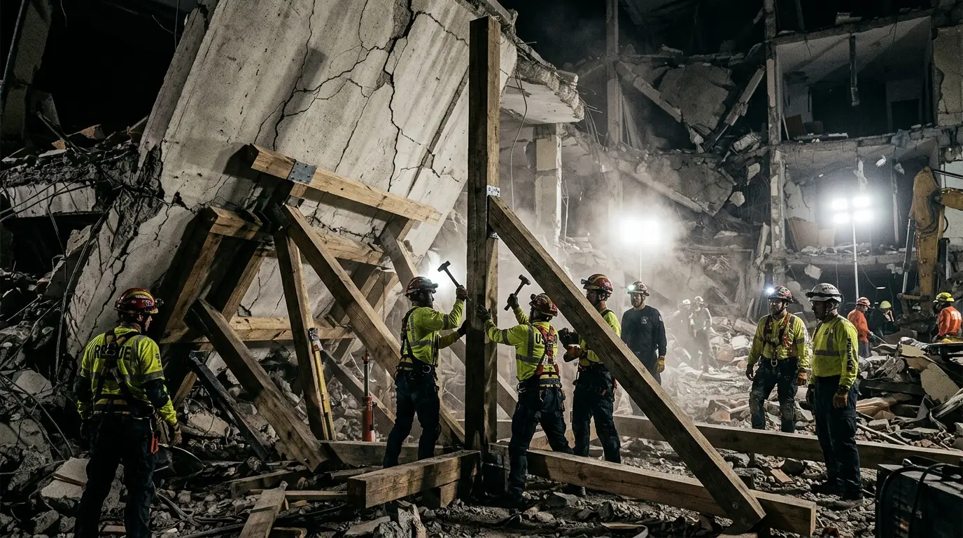 ¿Qué es el Apuntalamiento (Shoring) en emergencias?