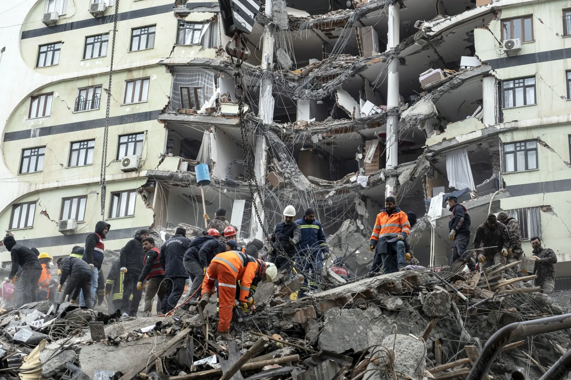 Terremoto de Turquía y Siria — Gaziantep, Turquía