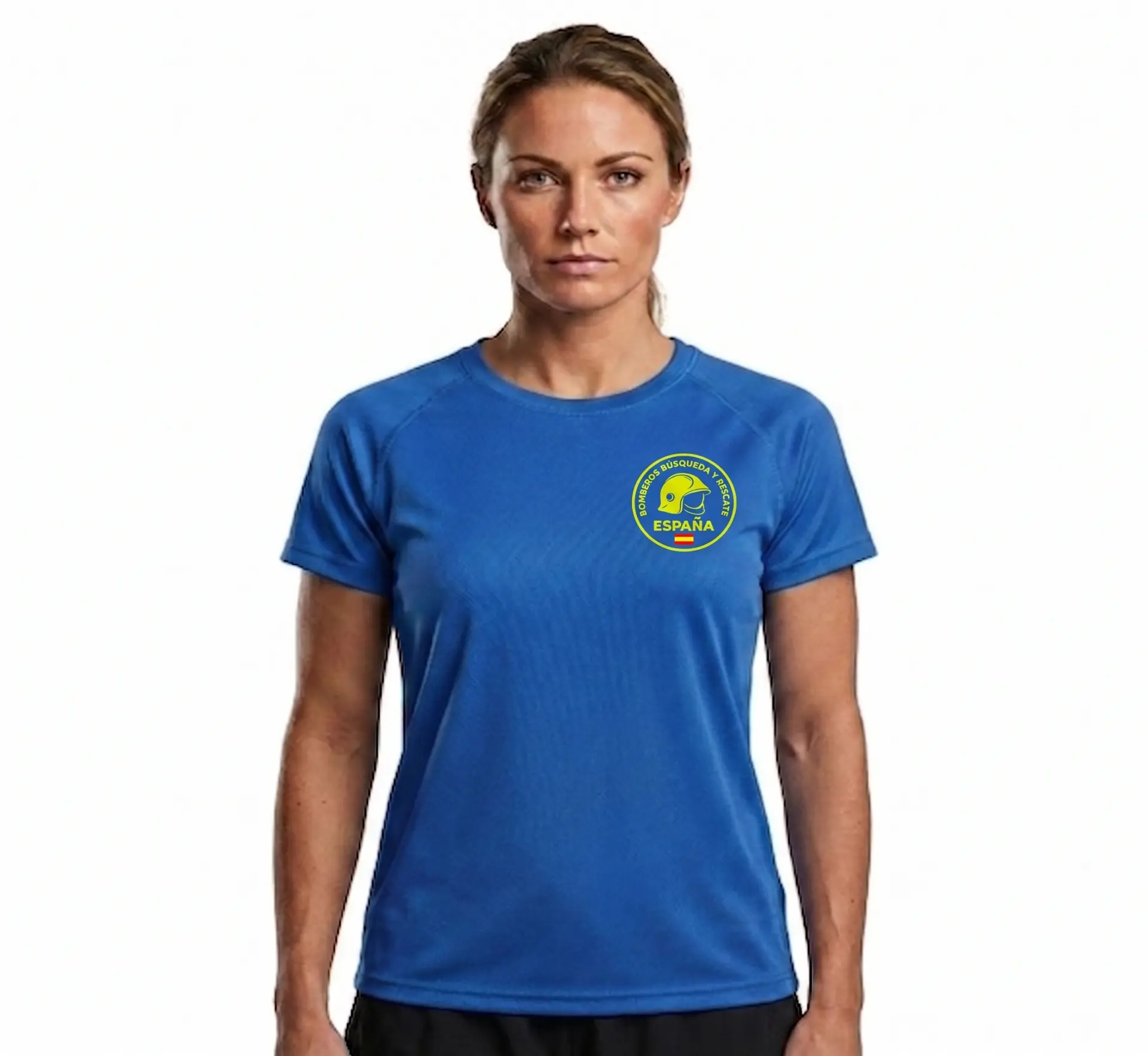 Camiseta Técnica BRE Mujer - Azul