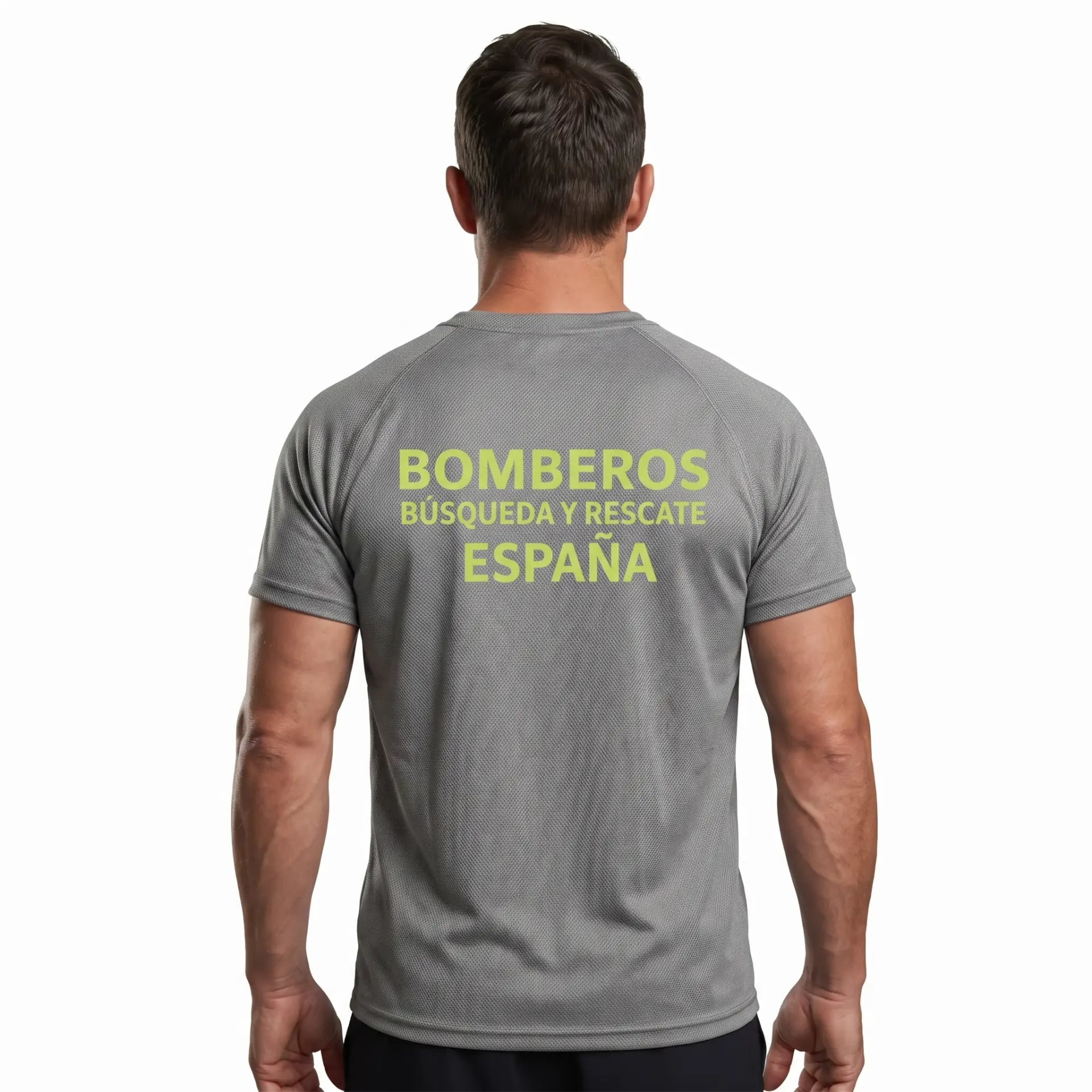 Camiseta Técnica BRE Hombre - Gris