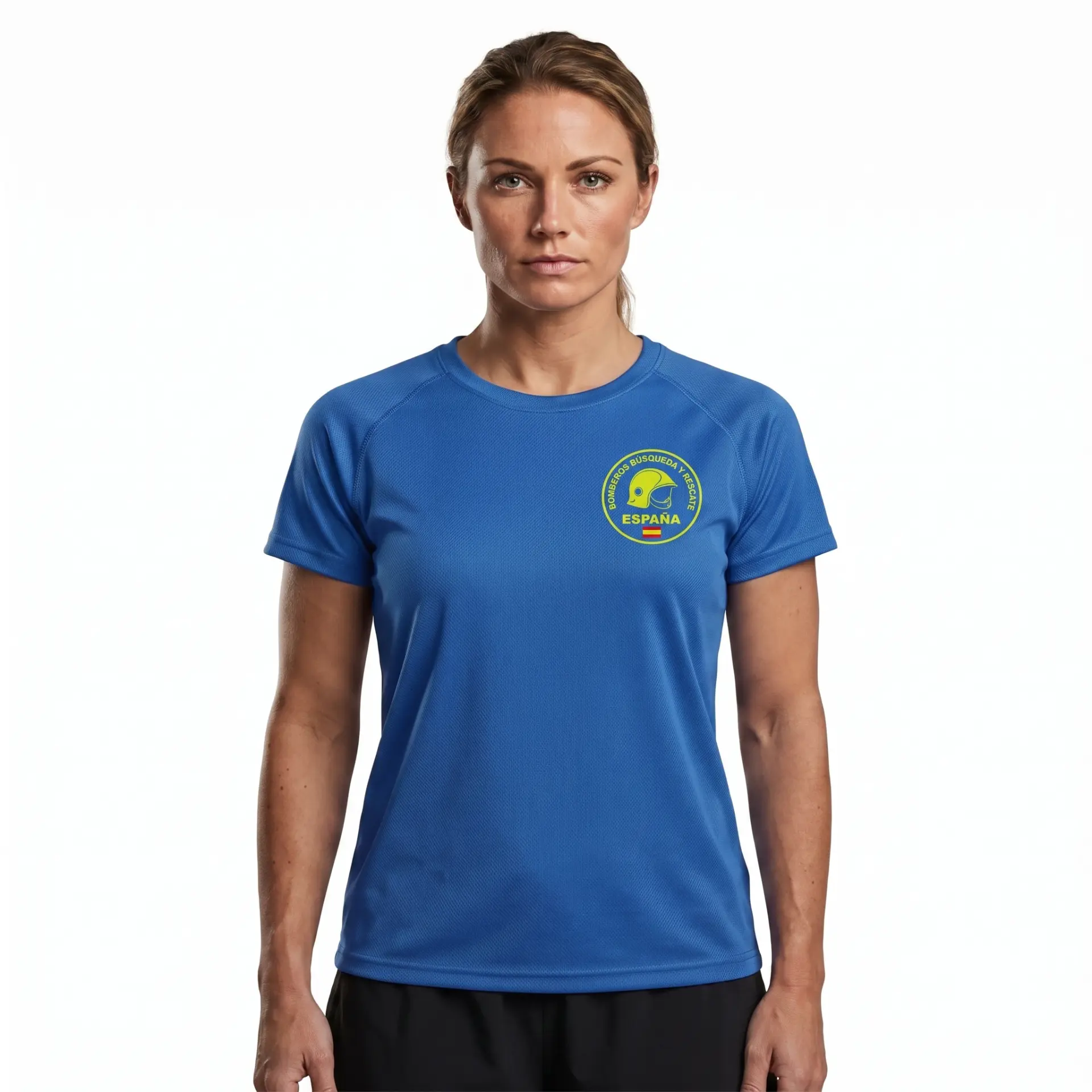 Camiseta Técnica BRE Mujer - Azul