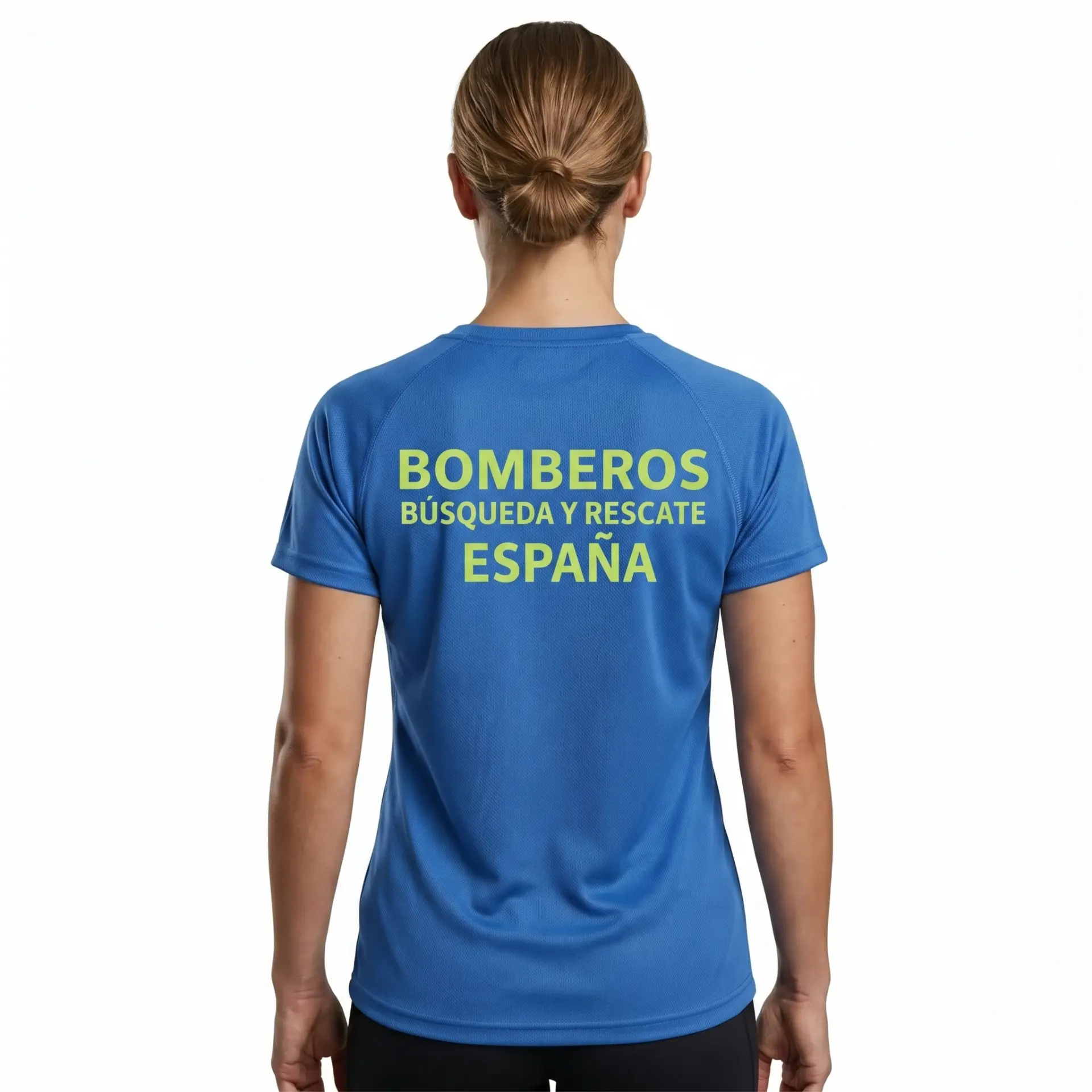 Camiseta Técnica BRE Mujer - Azul