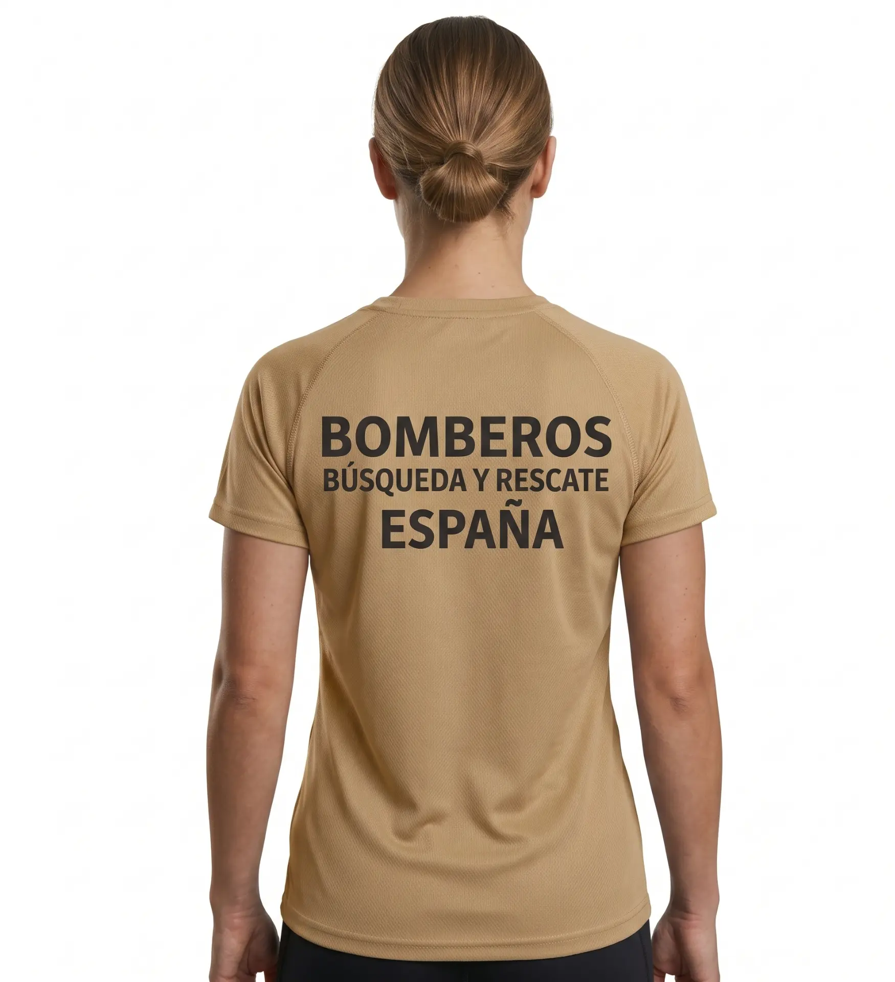 Camiseta Técnica BRE Mujer - Camel