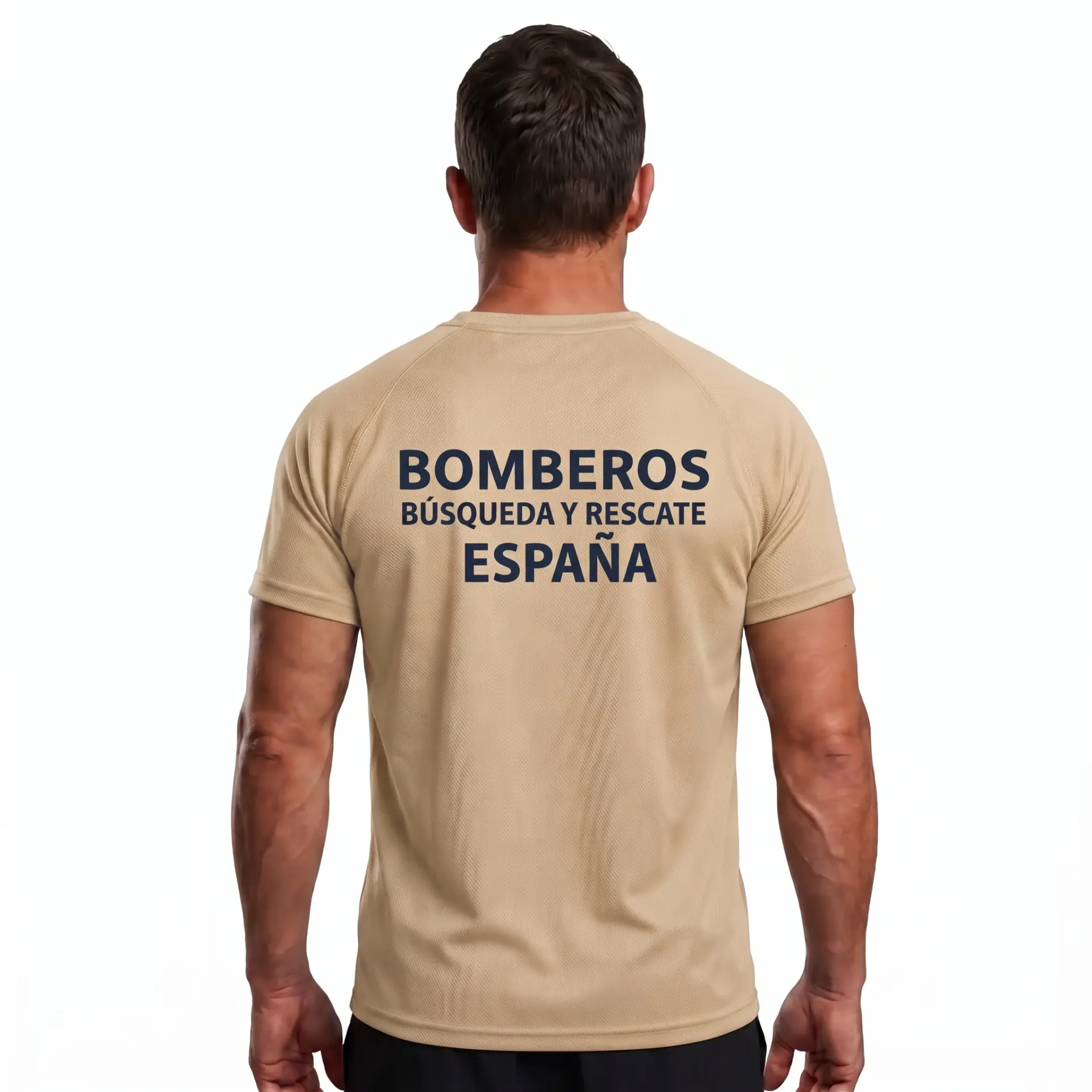 Camiseta Técnica BRE Hombre - Camel