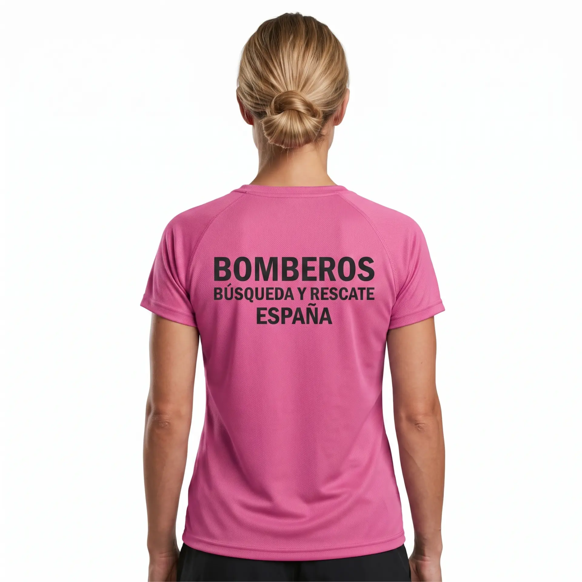 Camiseta Técnica BRE Mujer - Rosa