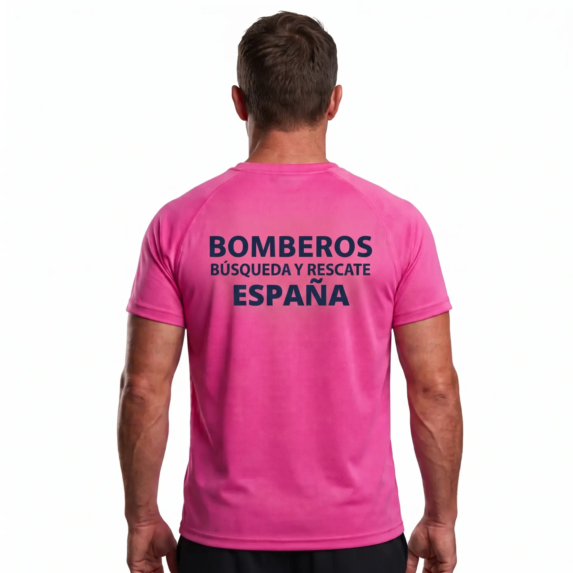 Camiseta Técnica BRE Hombre - Rosa