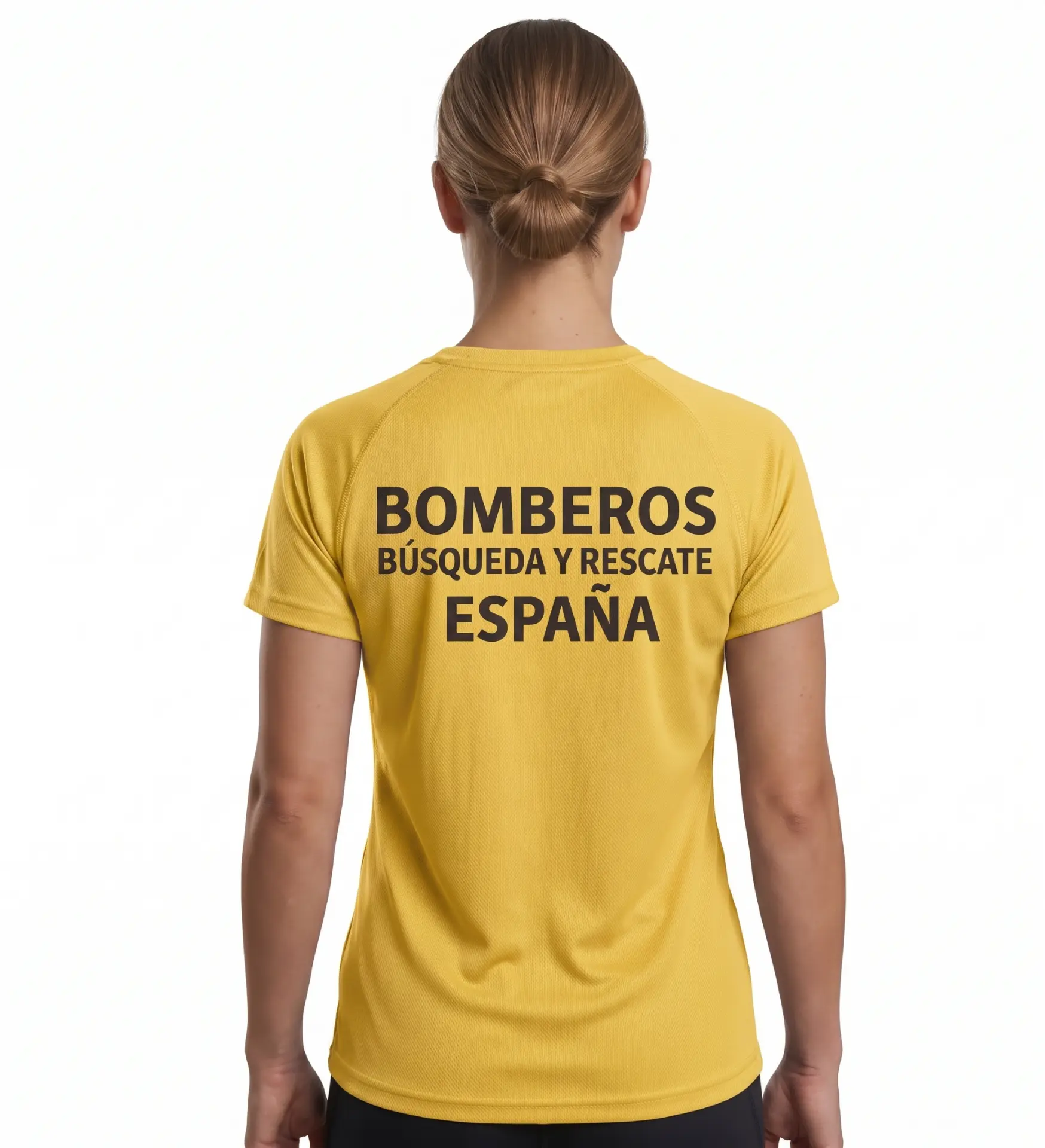 Camiseta Técnica BRE Mujer - Amarilla