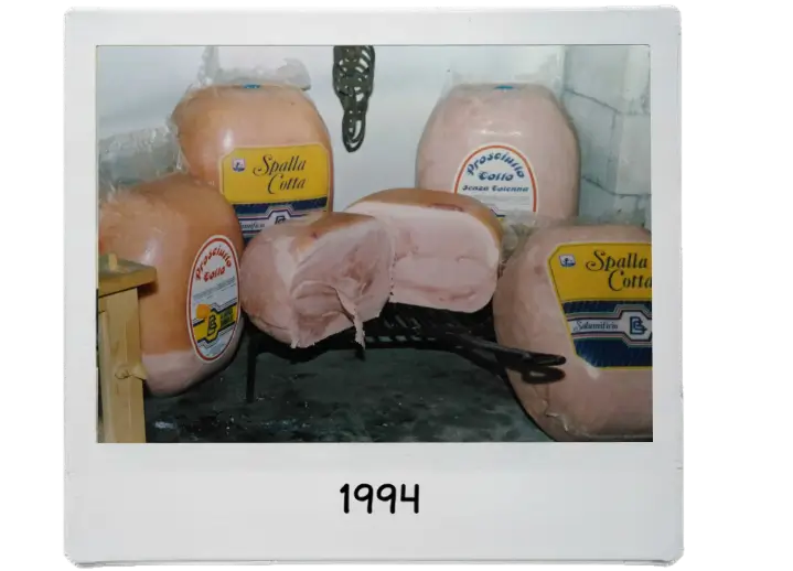 First cooked hams produced