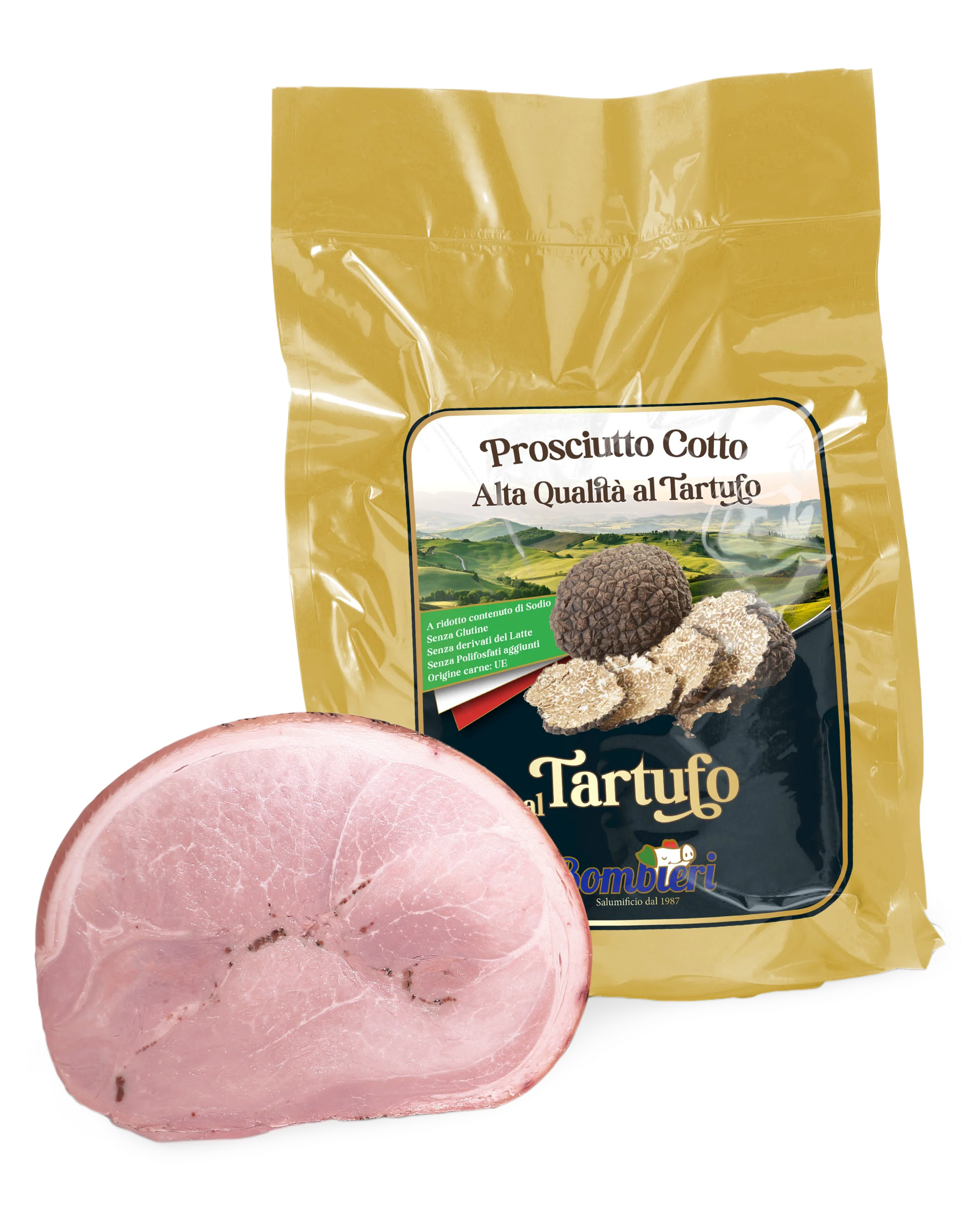 High Quality Cooked Ham with Truffle