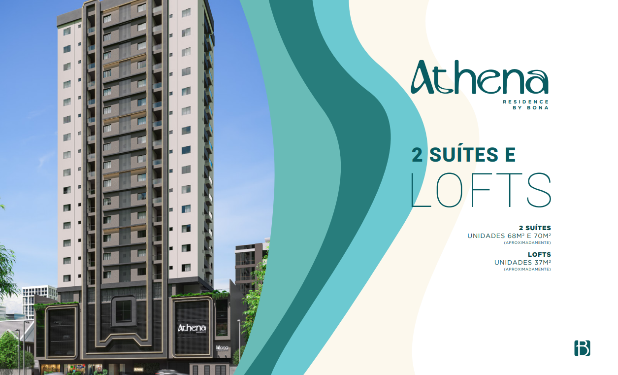 Athena Residence - 2 Suítes e Lofts