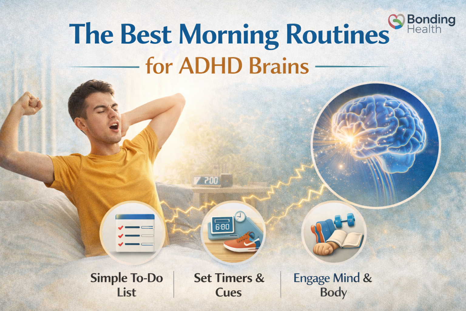 The Best Morning Routines for ADHD Brains | Bonding Health